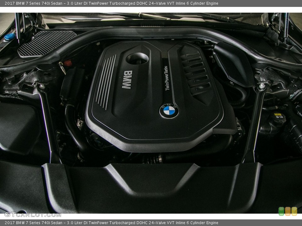 3.0 Liter DI TwinPower Turbocharged DOHC 24-Valve VVT Inline 6 Cylinder Engine for the 2017 BMW 7 Series #115879329