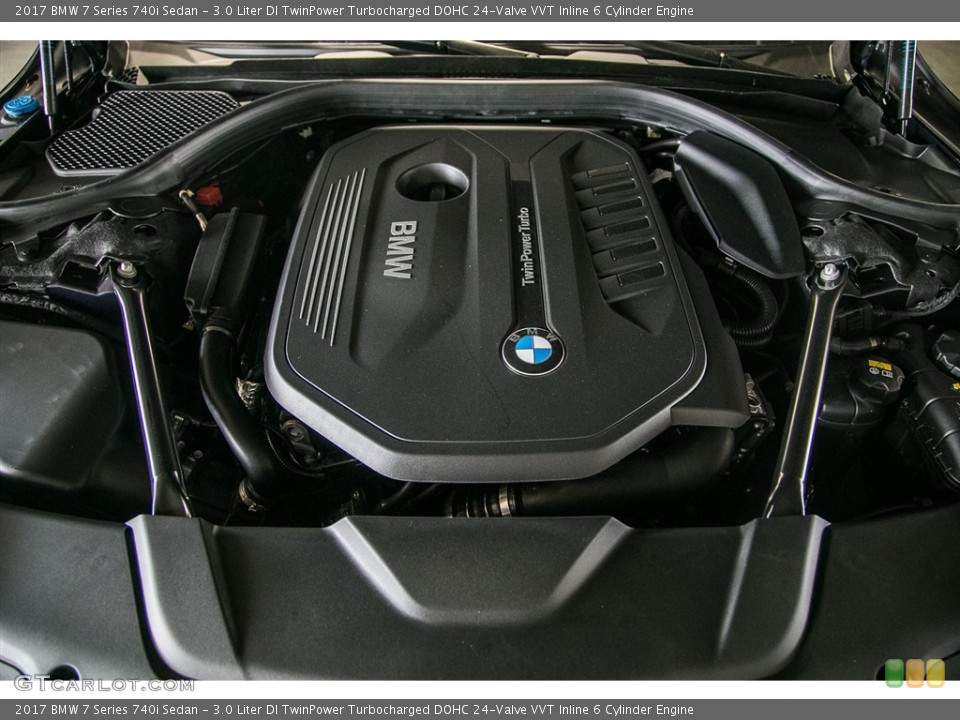3.0 Liter DI TwinPower Turbocharged DOHC 24-Valve VVT Inline 6 Cylinder Engine for the 2017 BMW 7 Series #115879596
