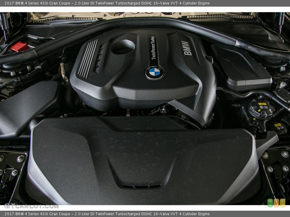 2.0 Liter DI TwinPower Turbocharged DOHC 16-Valve VVT 4 Cylinder Engine for the 2017 BMW 4 Series #115879881
