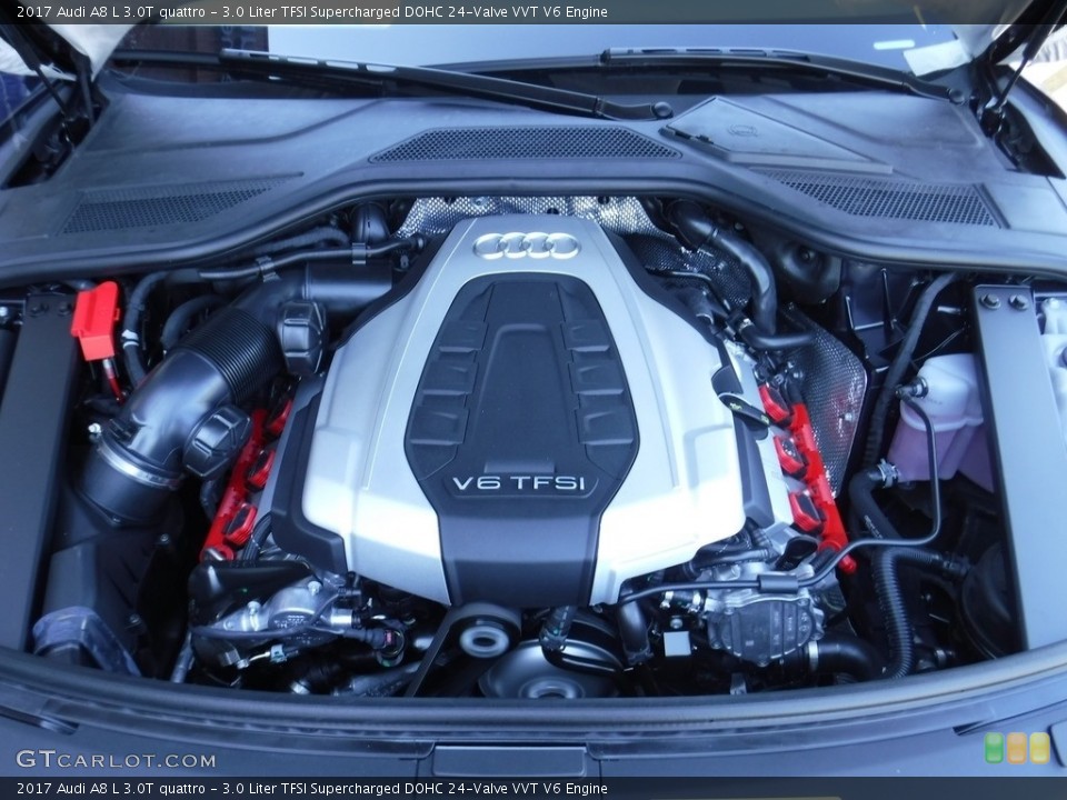 3.0 Liter TFSI Supercharged DOHC 24-Valve VVT V6 Engine for the 2017 Audi A8 #115883007