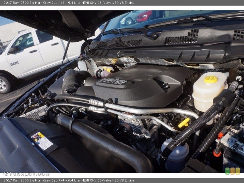 6.4 Liter HEMI OHV 16-Valve MSD V8 2017 Ram 2500 Engine