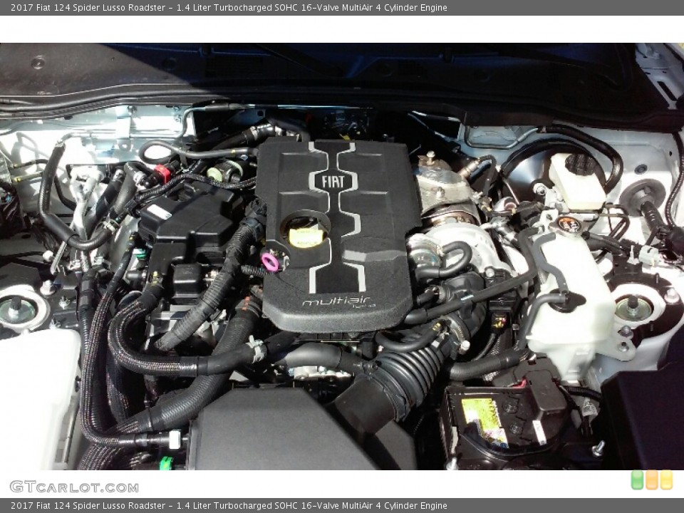 1.4 Liter Turbocharged SOHC 16-Valve MultiAir 4 Cylinder Engine for the 2017 Fiat 124 Spider #115914113