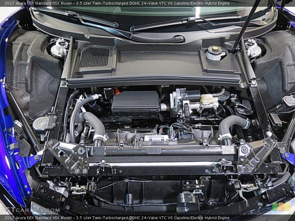 3.5 Liter Twin-Turbocharged DOHC 24-Valve VTC V6 Gasoline/Electric Hybrid Engine for the 2017 Acura NSX #115998816
