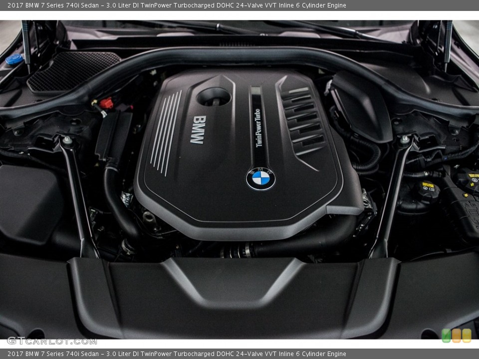 3.0 Liter DI TwinPower Turbocharged DOHC 24-Valve VVT Inline 6 Cylinder Engine for the 2017 BMW 7 Series #116003715