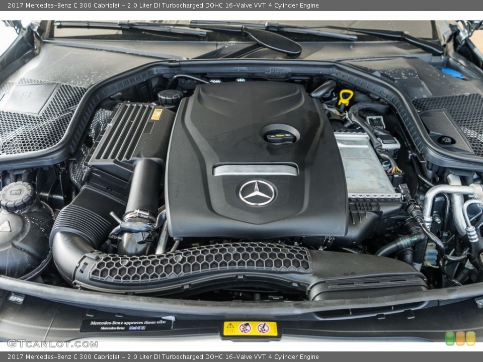 2.0 Liter DI Turbocharged DOHC 16-Valve VVT 4 Cylinder Engine for the 2017 Mercedes-Benz C #116012421