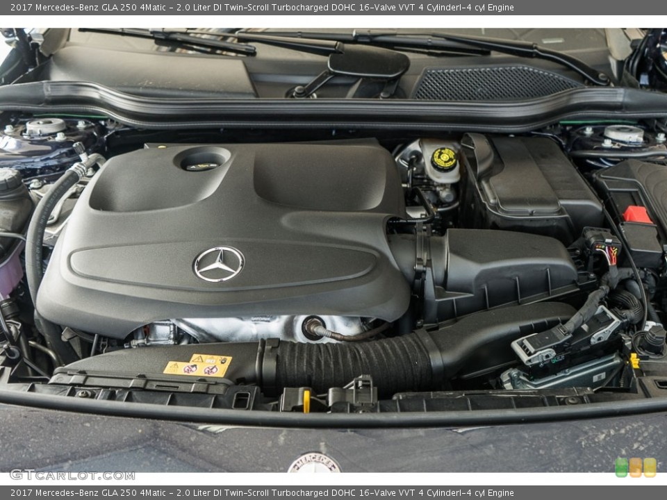 2.0 Liter DI Twin-Scroll Turbocharged DOHC 16-Valve VVT 4 CylinderI-4 cyl Engine for the 2017 Mercedes-Benz GLA #116022078