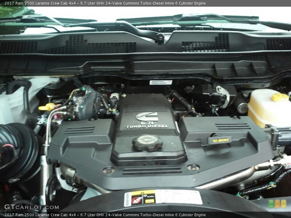 6.7 Liter OHV 24-Valve Cummins Turbo-Diesel Inline 6 Cylinder Engine for the 2017 Ram 2500 #116023278