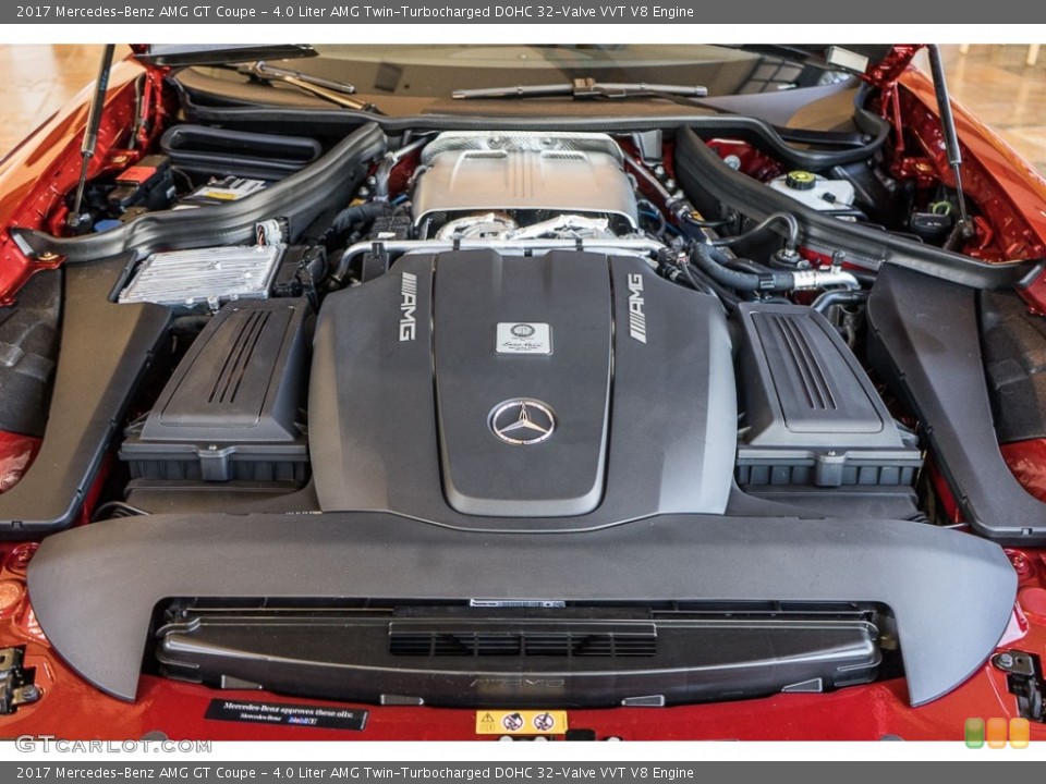 4.0 Liter AMG Twin-Turbocharged DOHC 32-Valve VVT V8 Engine for the 2017 Mercedes-Benz AMG GT #116024661
