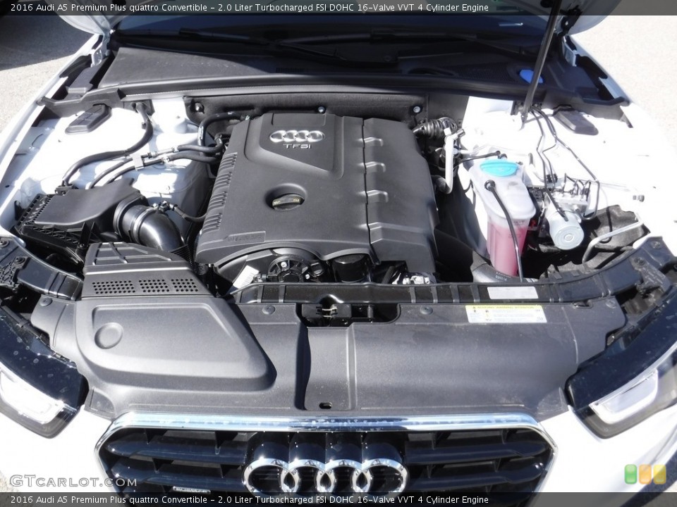 2.0 Liter Turbocharged FSI DOHC 16-Valve VVT 4 Cylinder Engine for the 2016 Audi A5 #116042169