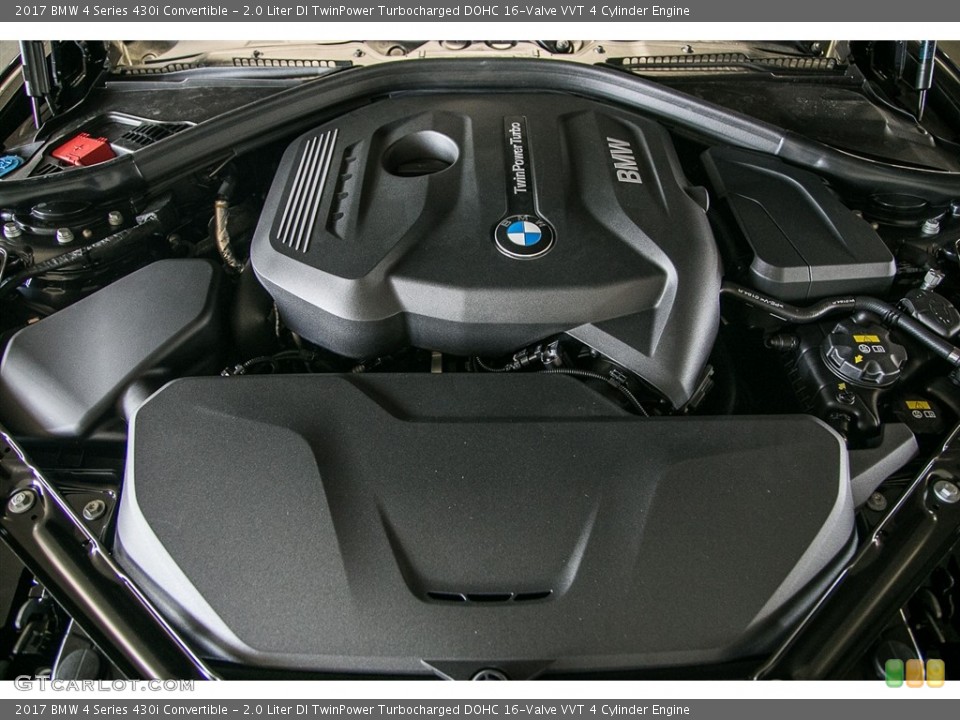 2.0 Liter DI TwinPower Turbocharged DOHC 16-Valve VVT 4 Cylinder Engine for the 2017 BMW 4 Series #116048685