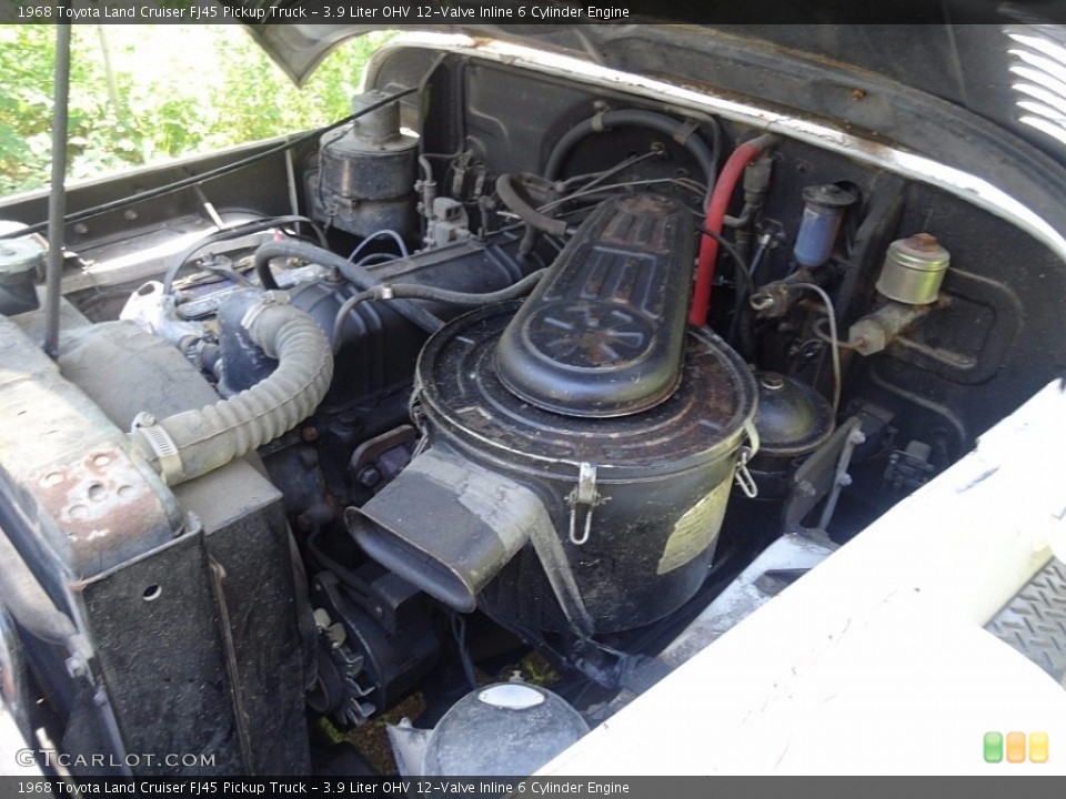3.9 Liter OHV 12-Valve Inline 6 Cylinder Engine for the 1968 Toyota Land Cruiser #116061064