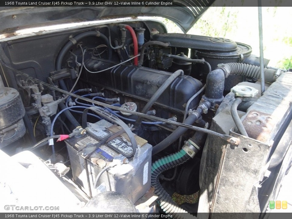 3.9 Liter OHV 12-Valve Inline 6 Cylinder Engine for the 1968 Toyota Land Cruiser #116061088