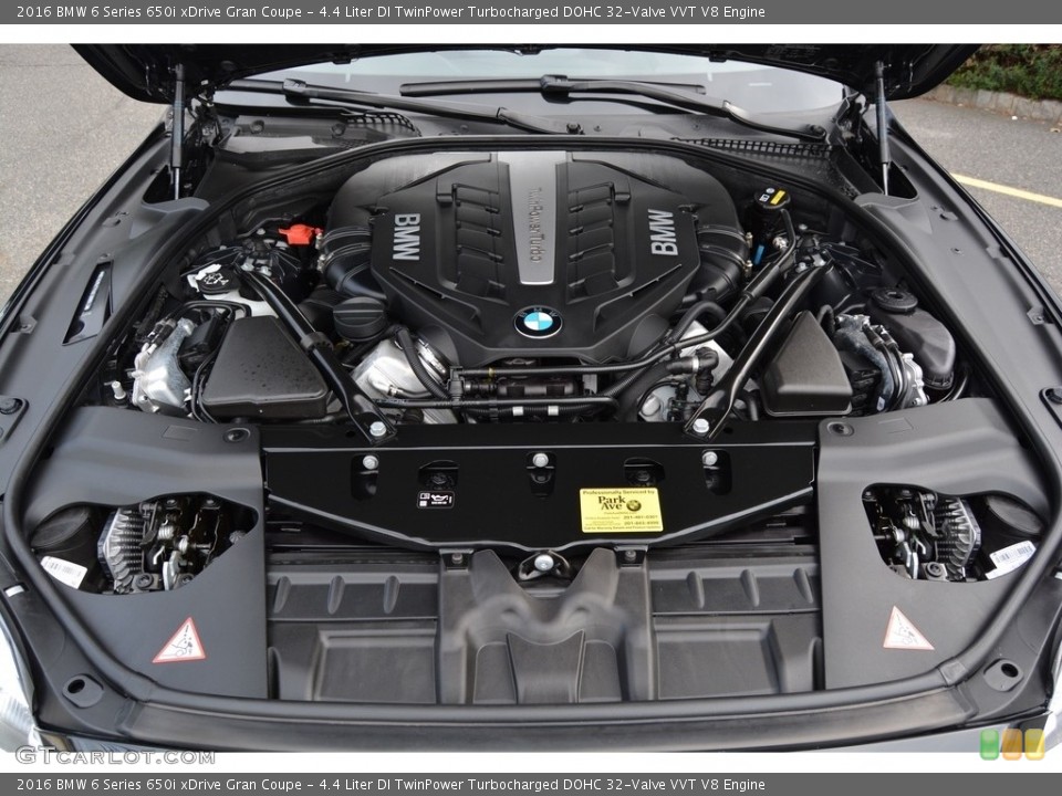 4.4 Liter DI TwinPower Turbocharged DOHC 32-Valve VVT V8 Engine for the 2016 BMW 6 Series #116089904