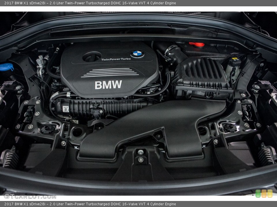 2.0 Liter Twin-Power Turbocharged DOHC 16-Valve VVT 4 Cylinder Engine for the 2017 BMW X1 #116091398
