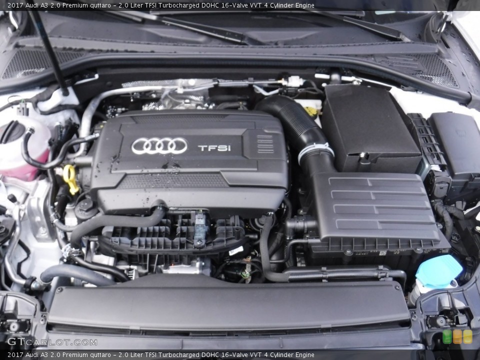 2.0 Liter TFSI Turbocharged DOHC 16-Valve VVT 4 Cylinder Engine for the 2017 Audi A3 #116105580