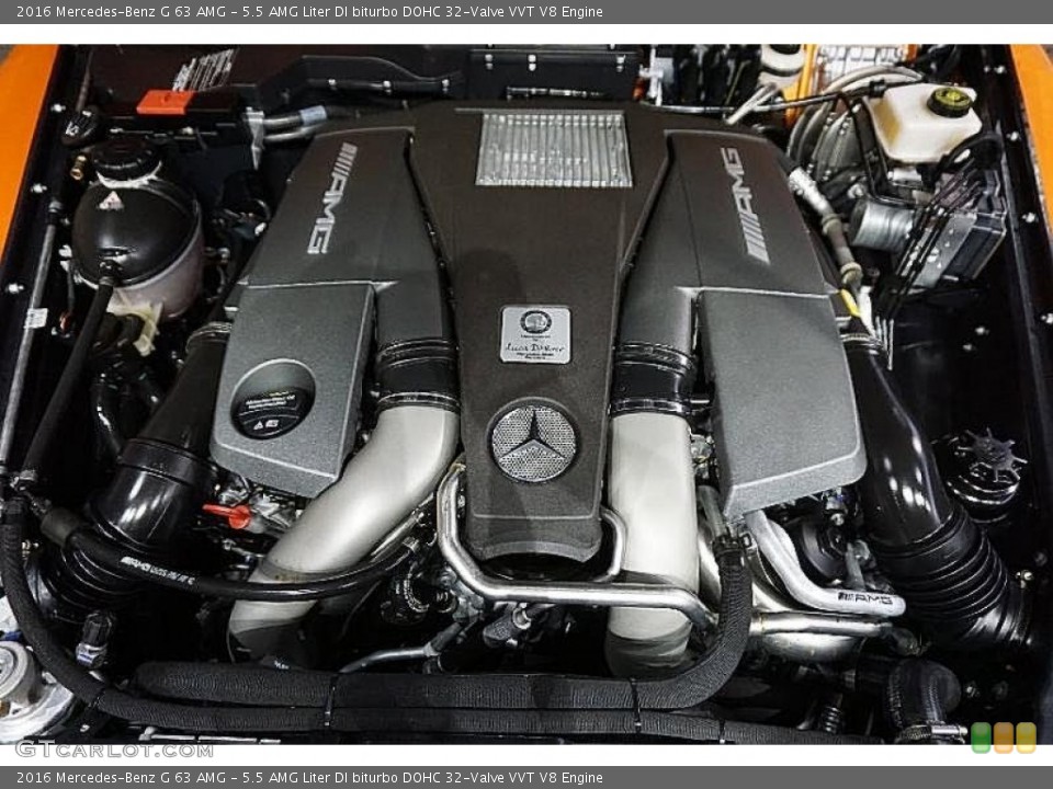 5.5 AMG Liter DI biturbo DOHC 32-Valve VVT V8 Engine for the 2016 Mercedes-Benz G #116108802