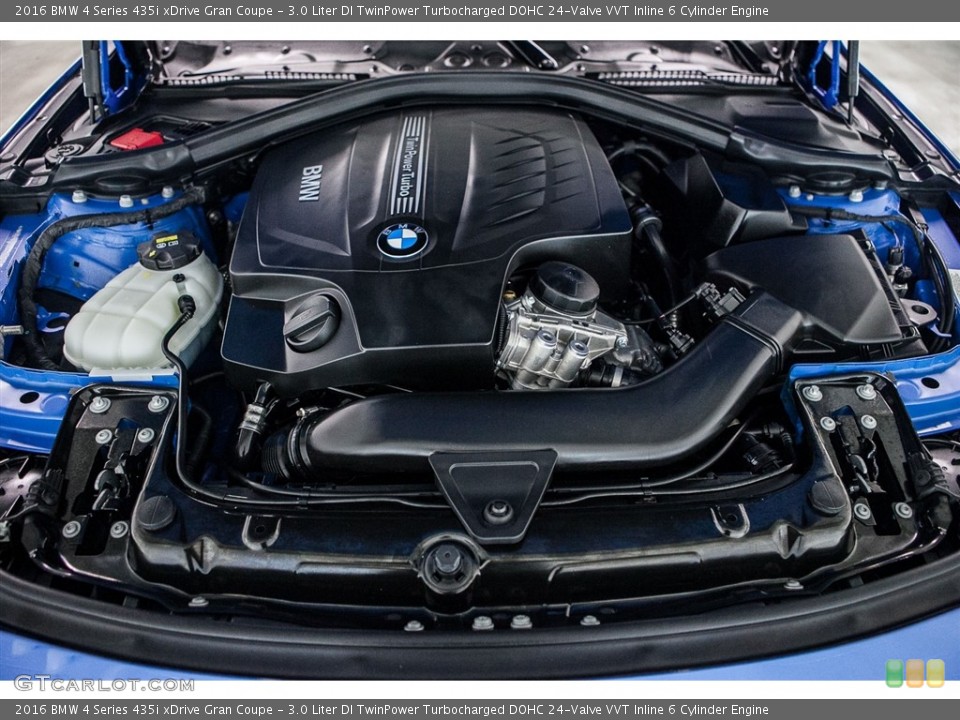 3.0 Liter DI TwinPower Turbocharged DOHC 24-Valve VVT Inline 6 Cylinder Engine for the 2016 BMW 4 Series #116189576