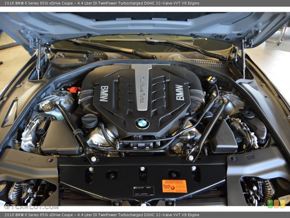 4.4 Liter DI TwinPower Turbocharged DOHC 32-Valve VVT V8 Engine for the 2016 BMW 6 Series #116192735