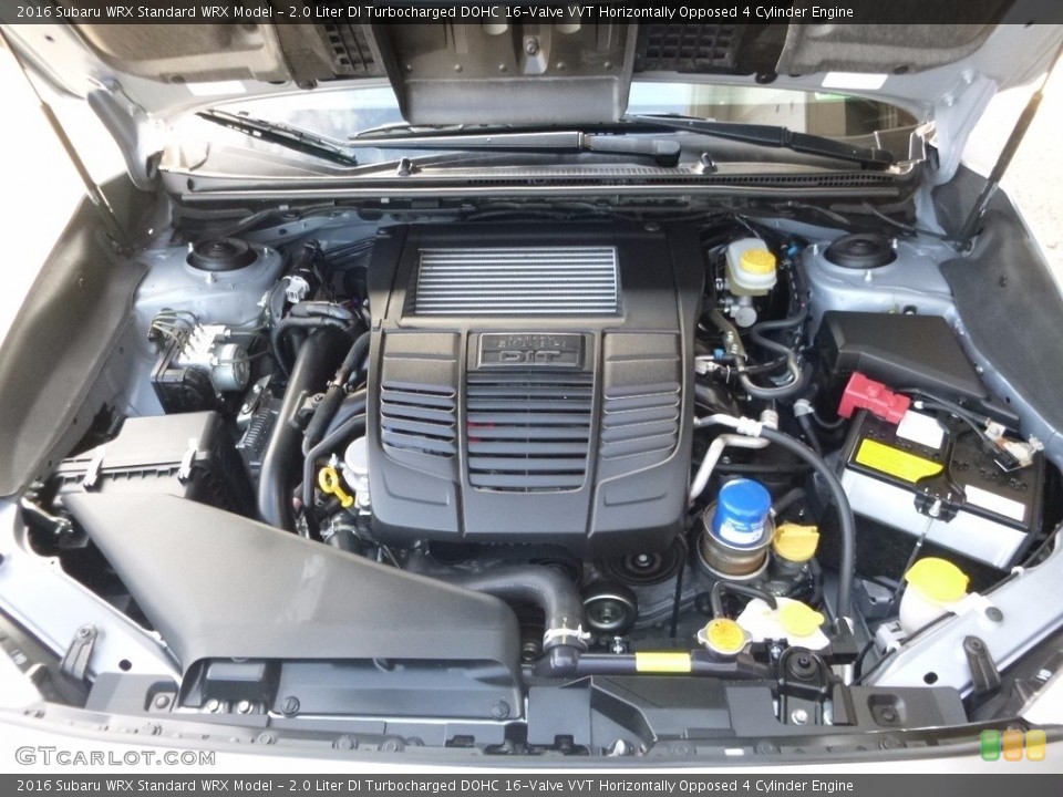 2.0 Liter DI Turbocharged DOHC 16-Valve VVT Horizontally Opposed 4 Cylinder Engine for the 2016 Subaru WRX #116223386