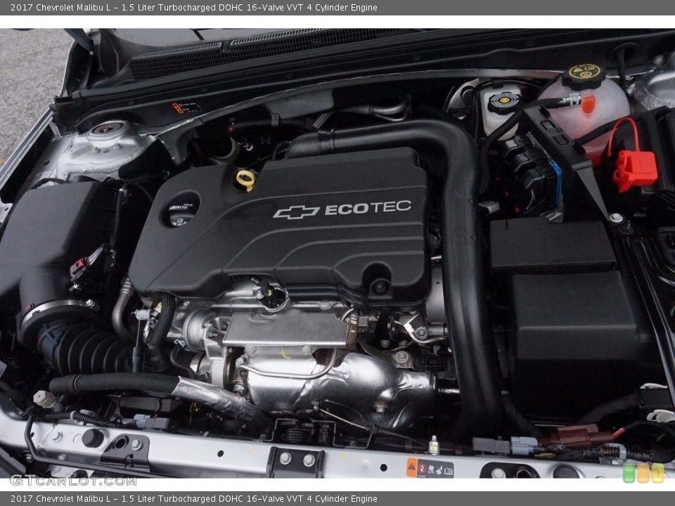 1.5 Liter Turbocharged DOHC 16-Valve VVT 4 Cylinder 2017 Chevrolet Malibu Engine