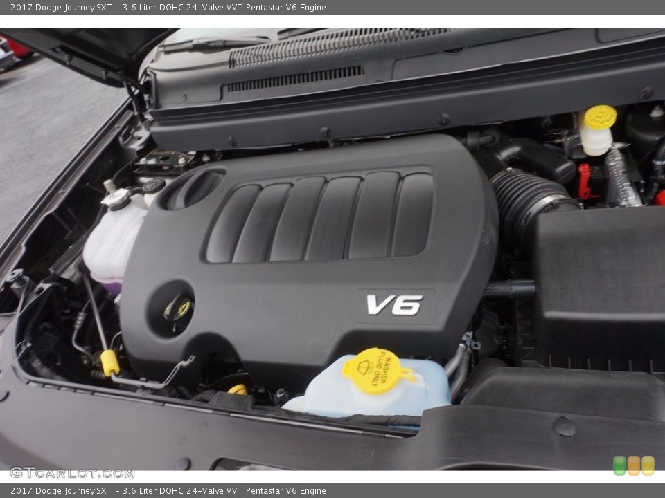 3.6 Liter DOHC 24-Valve VVT Pentastar V6 Engine for the 2017 Dodge Journey #116232998
