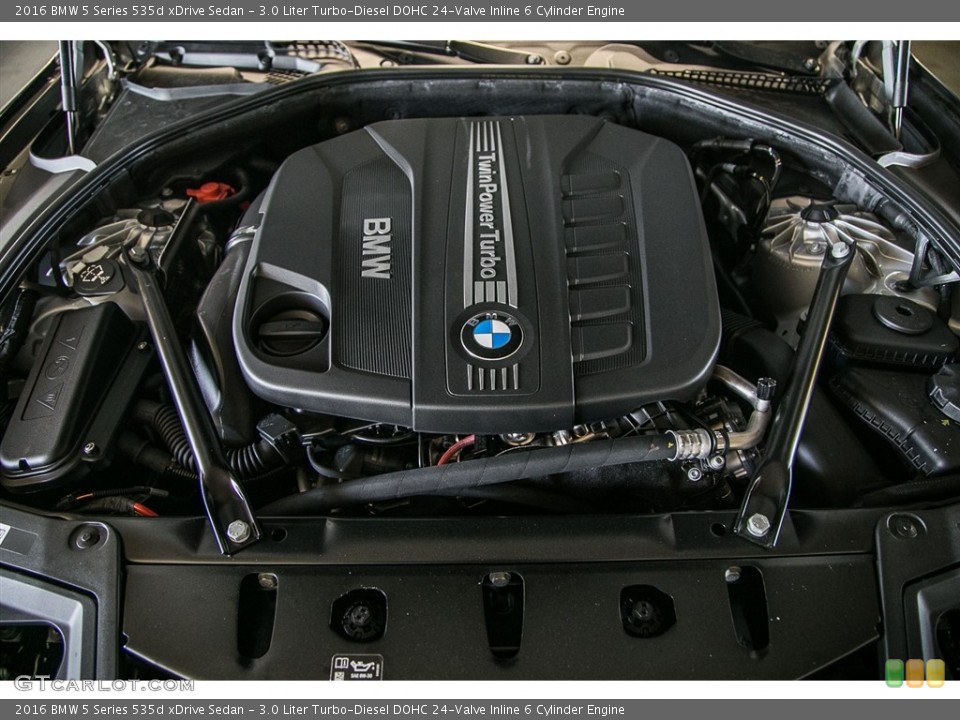 3.0 Liter Turbo-Diesel DOHC 24-Valve Inline 6 Cylinder Engine for the 2016 BMW 5 Series #116244395