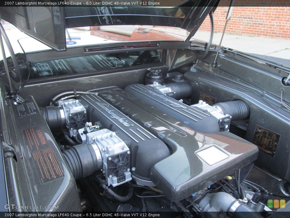 6.5 Liter DOHC 48-Valve VVT V12 Engine for the 2007 Lamborghini Murcielago #116293674