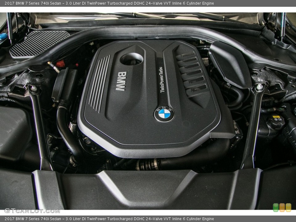 3.0 Liter DI TwinPower Turbocharged DOHC 24-Valve VVT Inline 6 Cylinder Engine for the 2017 BMW 7 Series #116334260