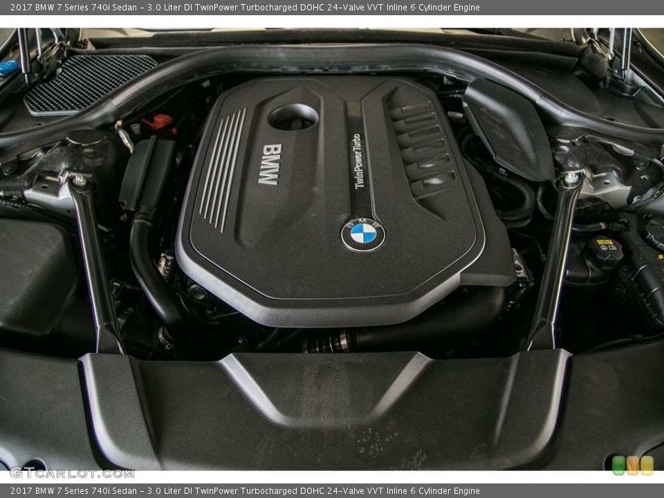 3.0 Liter DI TwinPower Turbocharged DOHC 24-Valve VVT Inline 6 Cylinder Engine for the 2017 BMW 7 Series #116334493