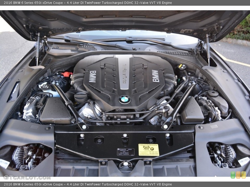 4.4 Liter DI TwinPower Turbocharged DOHC 32-Valve VVT V8 Engine for the 2016 BMW 6 Series #116343743