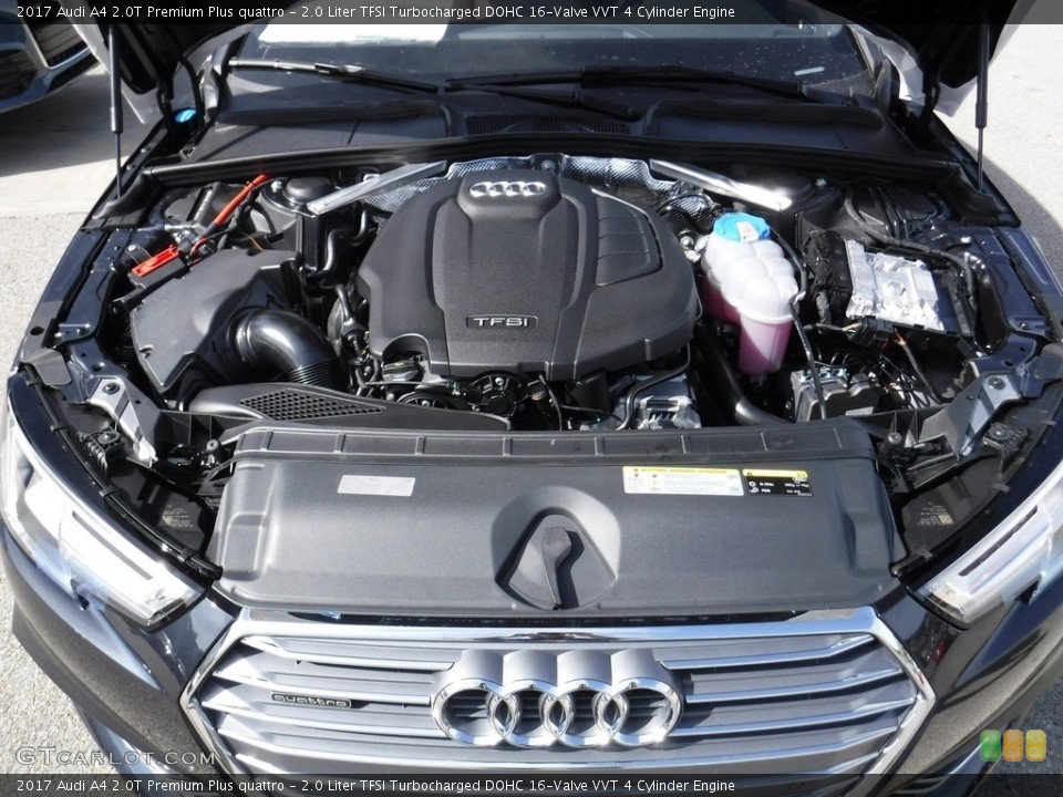 2.0 Liter TFSI Turbocharged DOHC 16-Valve VVT 4 Cylinder Engine for the 2017 Audi A4 #116374847