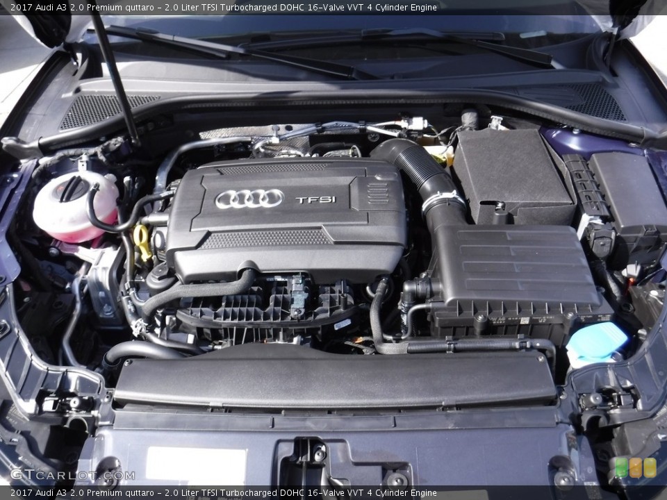 2.0 Liter TFSI Turbocharged DOHC 16-Valve VVT 4 Cylinder Engine for the 2017 Audi A3 #116376848