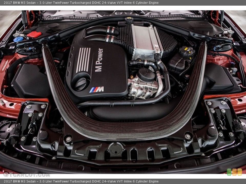 3.0 Liter TwinPower Turbocharged DOHC 24-Valve VVT Inline 6 Cylinder Engine for the 2017 BMW M3 #116403854