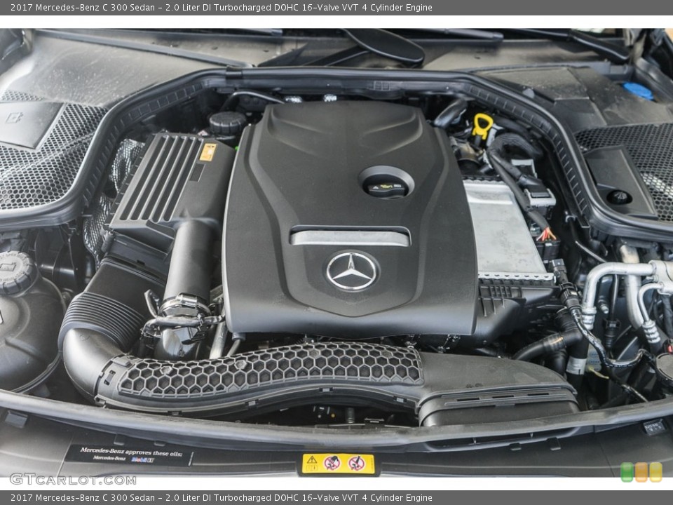 2.0 Liter DI Turbocharged DOHC 16-Valve VVT 4 Cylinder Engine for the 2017 Mercedes-Benz C #116437480