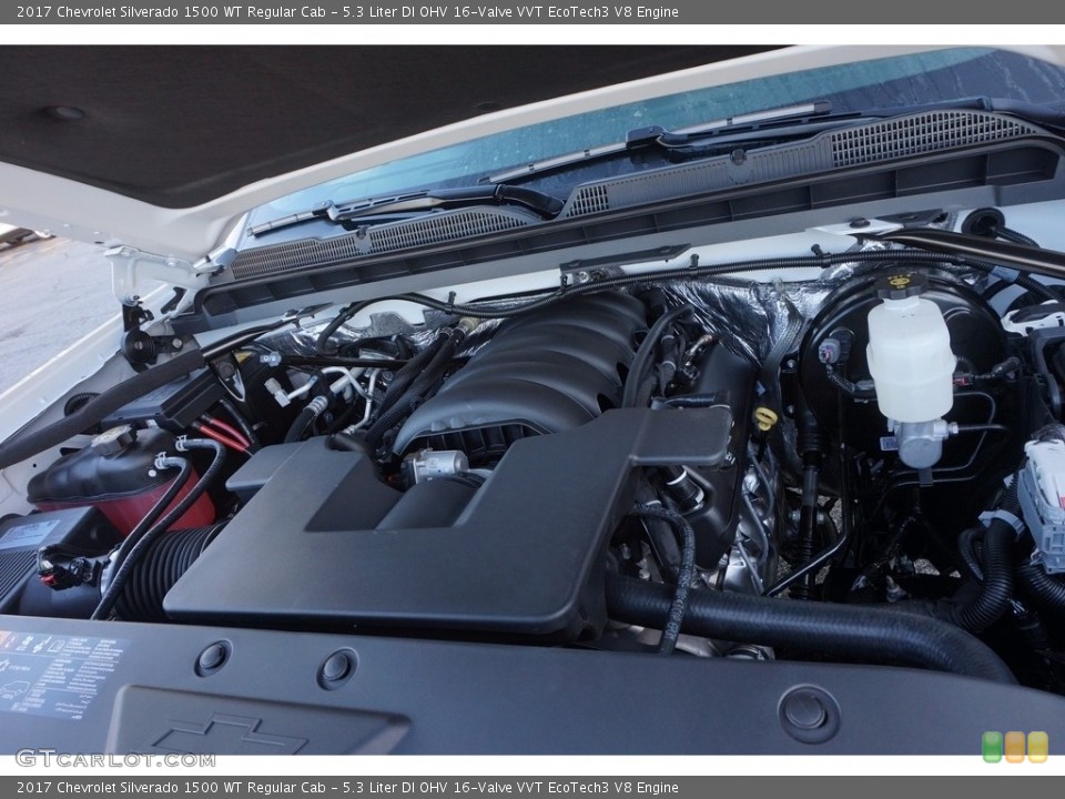 5.3 Liter DI OHV 16-Valve VVT EcoTech3 V8 Engine for the 2017 Chevrolet Silverado 1500 #116438731