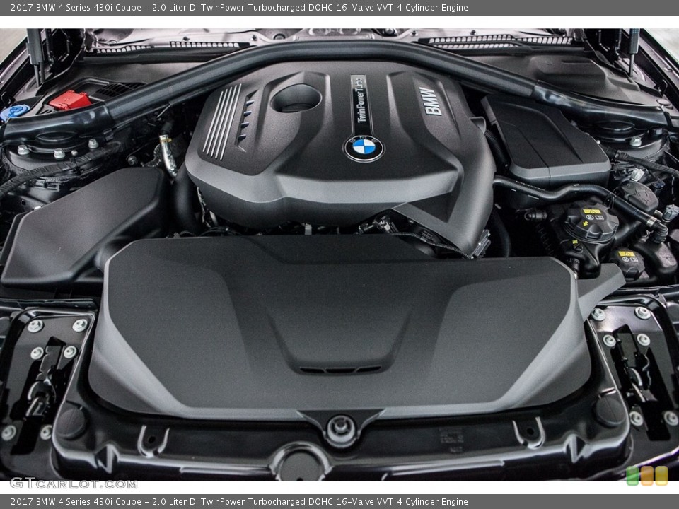 2.0 Liter DI TwinPower Turbocharged DOHC 16-Valve VVT 4 Cylinder Engine for the 2017 BMW 4 Series #116452180