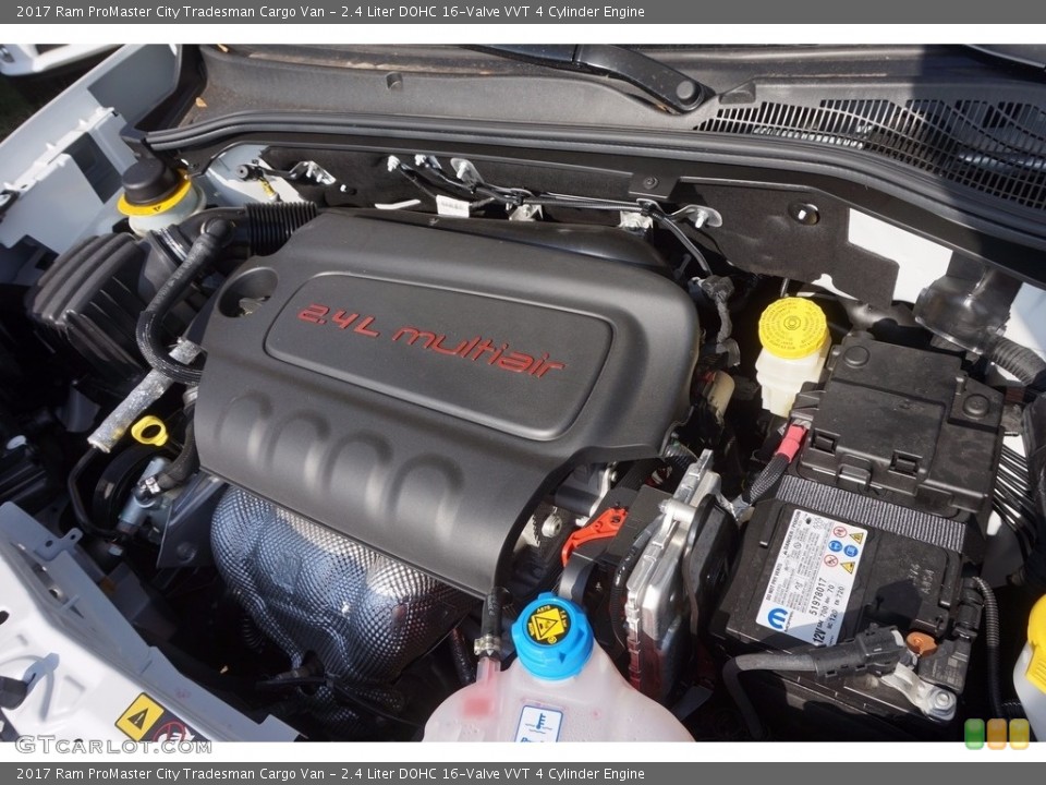2.4 Liter DOHC 16-Valve VVT 4 Cylinder Engine for the 2017 Ram ProMaster City #116468164