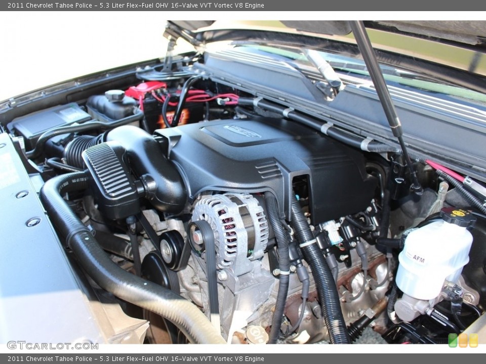 5.3 Liter Flex-Fuel OHV 16-Valve VVT Vortec V8 Engine for the 2011 Chevrolet Tahoe #116529396