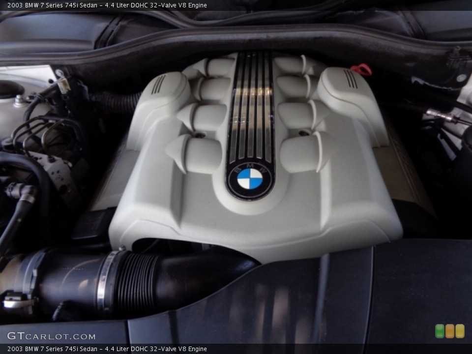 4.4 Liter DOHC 32-Valve V8 Engine for the 2003 BMW 7 Series #116576668