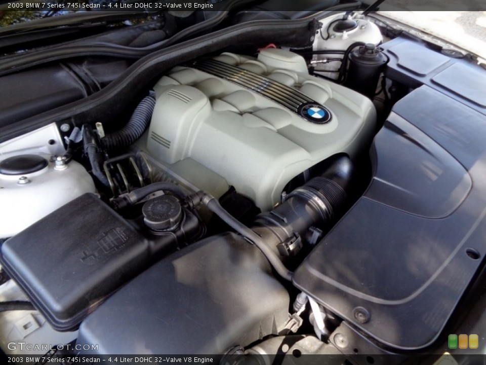 4.4 Liter DOHC 32-Valve V8 Engine for the 2003 BMW 7 Series #116576941