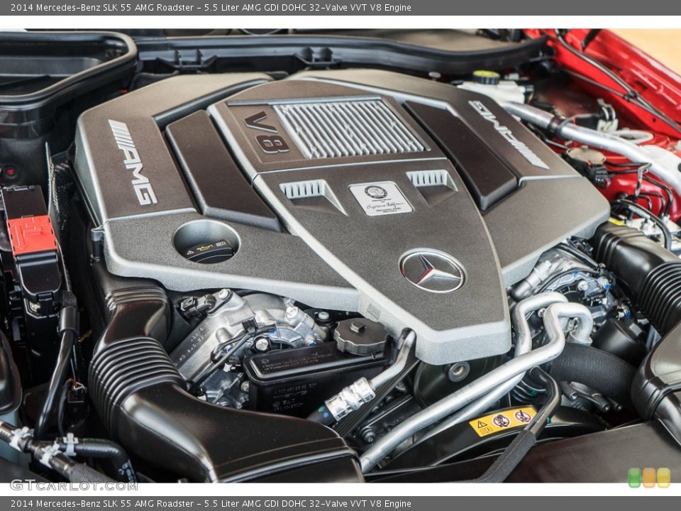 5.5 Liter AMG GDI DOHC 32-Valve VVT V8 Engine for the 2014 Mercedes-Benz SLK #116597140