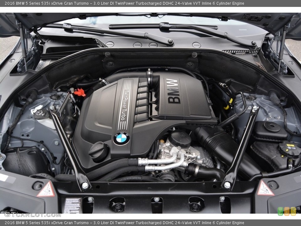 3.0 Liter DI TwinPower Turbocharged DOHC 24-Valve VVT Inline 6 Cylinder Engine for the 2016 BMW 5 Series #116608627