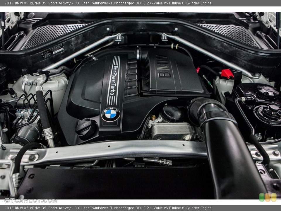 3.0 Liter TwinPower-Turbocharged DOHC 24-Valve VVT Inline 6 Cylinder Engine for the 2013 BMW X5 #116616713