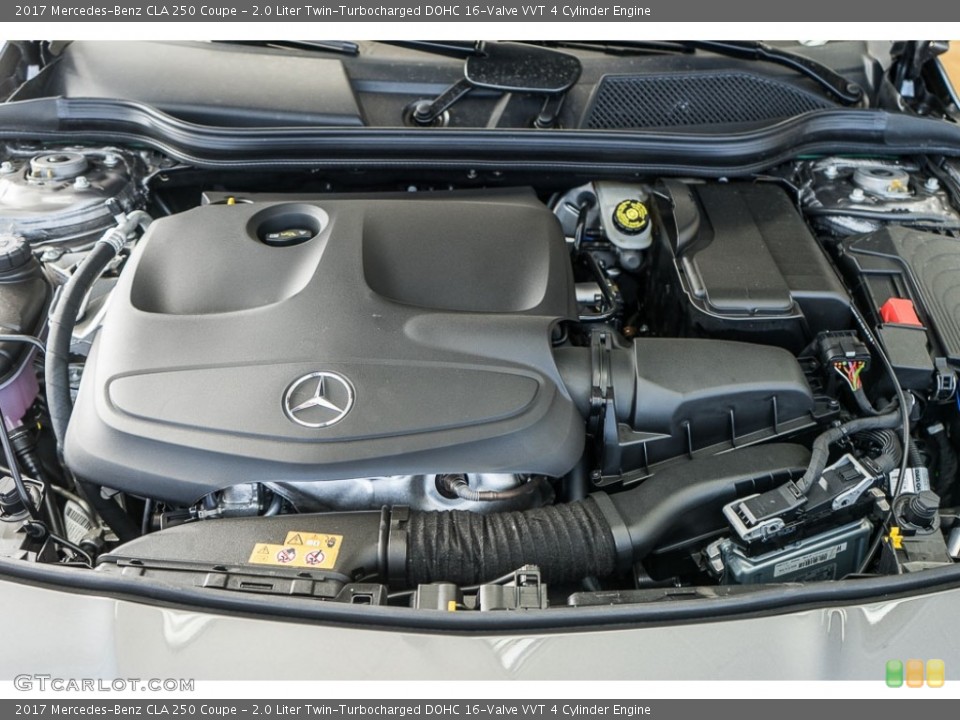 2.0 Liter Twin-Turbocharged DOHC 16-Valve VVT 4 Cylinder Engine for the 2017 Mercedes-Benz CLA #116631968
