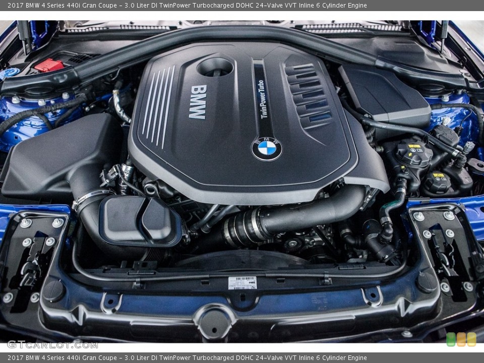 3.0 Liter DI TwinPower Turbocharged DOHC 24-Valve VVT Inline 6 Cylinder Engine for the 2017 BMW 4 Series #116647931