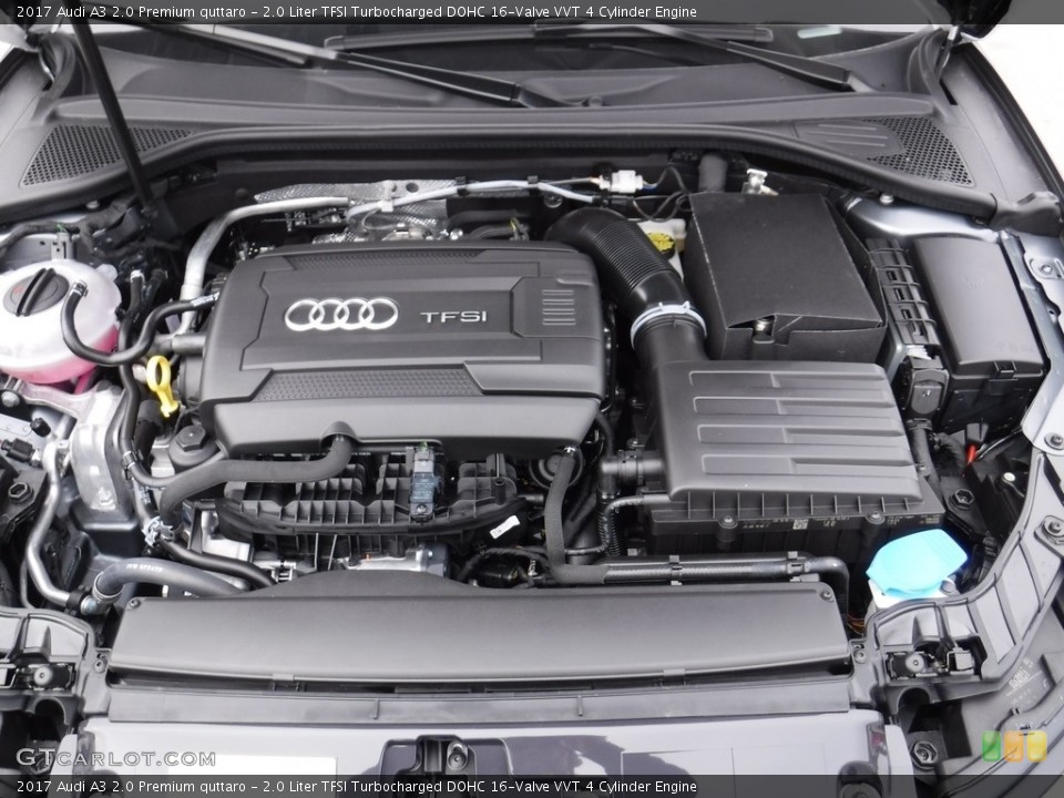 2.0 Liter TFSI Turbocharged DOHC 16-Valve VVT 4 Cylinder Engine for the 2017 Audi A3 #116649014