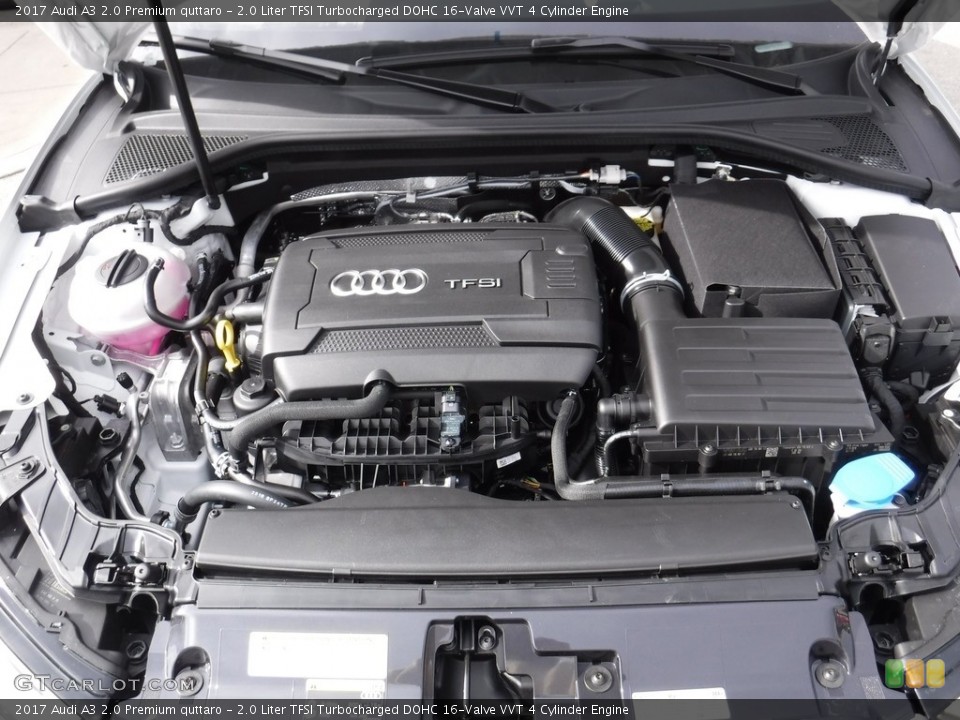 2.0 Liter TFSI Turbocharged DOHC 16-Valve VVT 4 Cylinder Engine for the 2017 Audi A3 #116650949