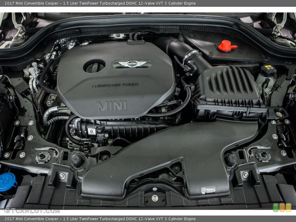 1.5 Liter TwinPower Turbocharged DOHC 12-Valve VVT 3 Cylinder Engine for the 2017 Mini Convertible #116670495