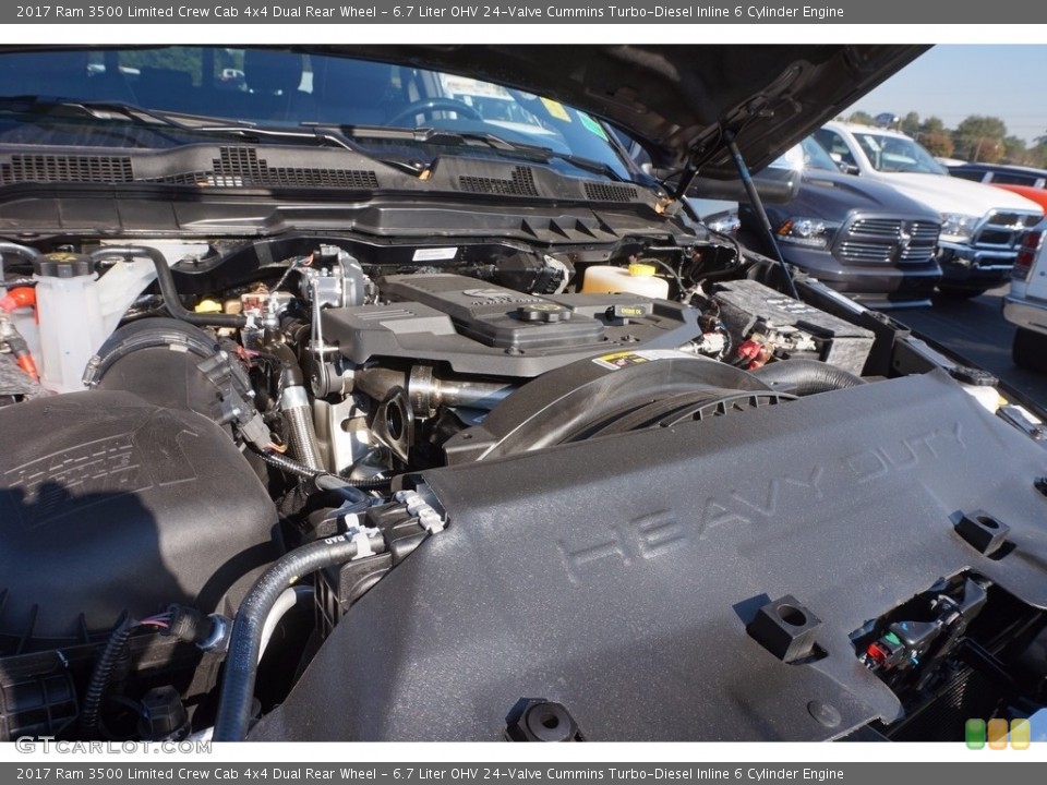 6.7 Liter OHV 24-Valve Cummins Turbo-Diesel Inline 6 Cylinder Engine for the 2017 Ram 3500 #116712978