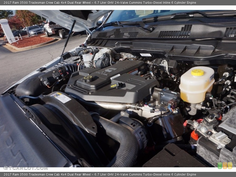 6.7 Liter OHV 24-Valve Cummins Turbo-Diesel Inline 6 Cylinder Engine for the 2017 Ram 3500 #116715330